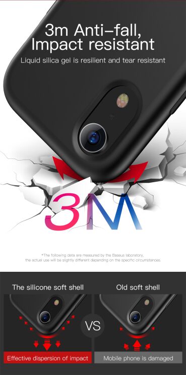 Захисний чохол BASEUS Original LSR Series для Apple iPhone XR - Pink: фото 14 з 19