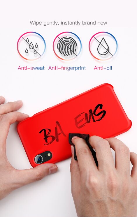 Захисний чохол BASEUS Original LSR Series для Apple iPhone XR - Pink: фото 12 з 19