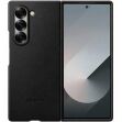 Защитный чехол Copiex Leather Cover (FF) для Samsung Galaxy Fold 6 - Black (357659B)