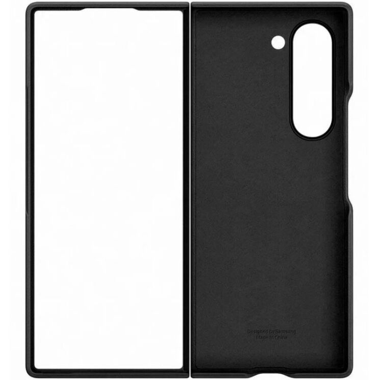 Защитный чехол Copiex Leather Cover (FF) для Samsung Galaxy Fold 6 - Black: фото 6 из 6