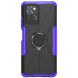 Защитный чехол Deexe Armor Bear для Infinix Note 10 Pro (X695C) - Purple (299419V). Фото 2 из 6