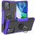 Защитный чехол Deexe Armor Bear для Infinix Note 10 Pro (X695C) - Purple: фото 1 из 6