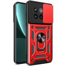 Защитный чехол Deexe Armor Shield для OnePlus 13R / Ace 5 / Ace 5 Pro - Red: фото 1 из 9