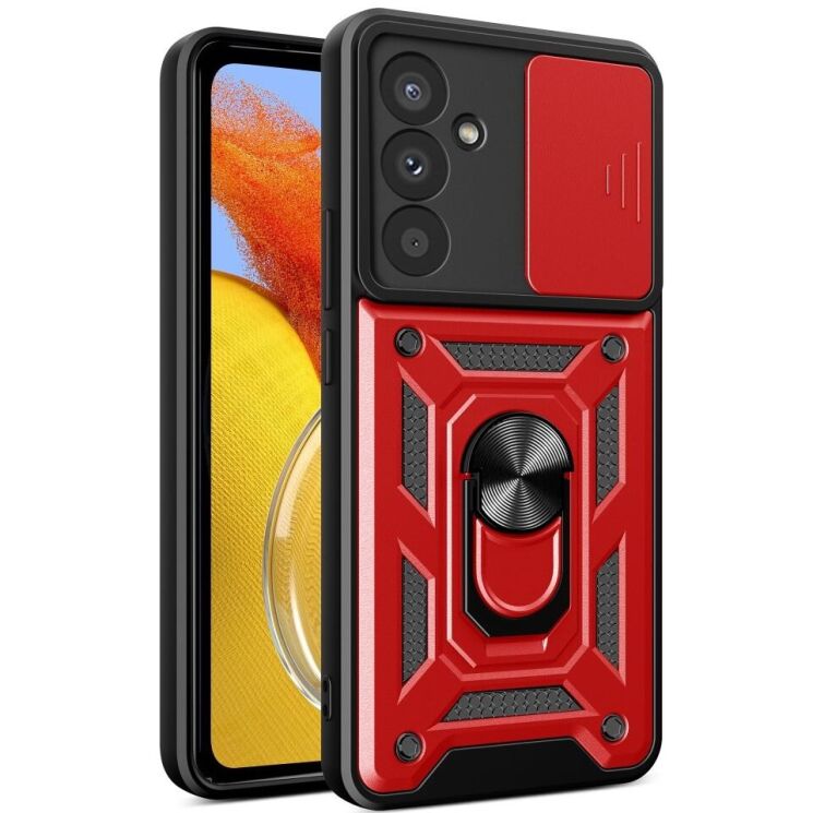 Защитный чехол Deexe Armor Shield для Samsung Galaxy M14 (M146) - Red: фото 1 из 8