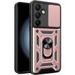 Защитный чехол Deexe Armor Shield для Samsung Galaxy S24 FE (S721) - Rose Gold (367519RG)