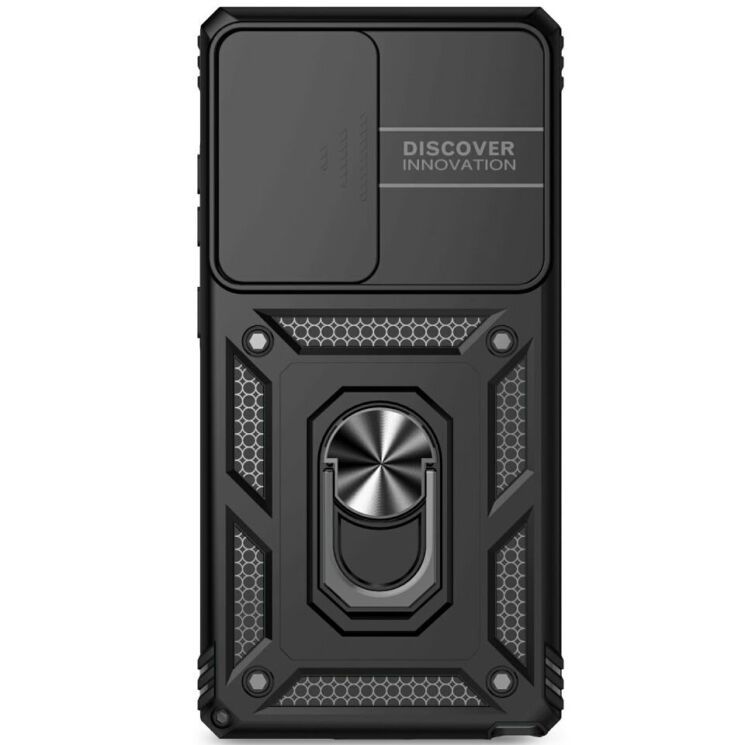 Защитный чехол Deexe Armor Shield для Samsung Galaxy S25 Ultra (S938) - Black: фото 2 из 9