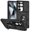 Защитный чехол Deexe Armor Shield для Samsung Galaxy S25 Ultra (S938) - Black (372209B)