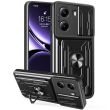 Захисний чохол Deexe Armor Slider для Xiaomi Poco X7 Pro - Black (371764B)