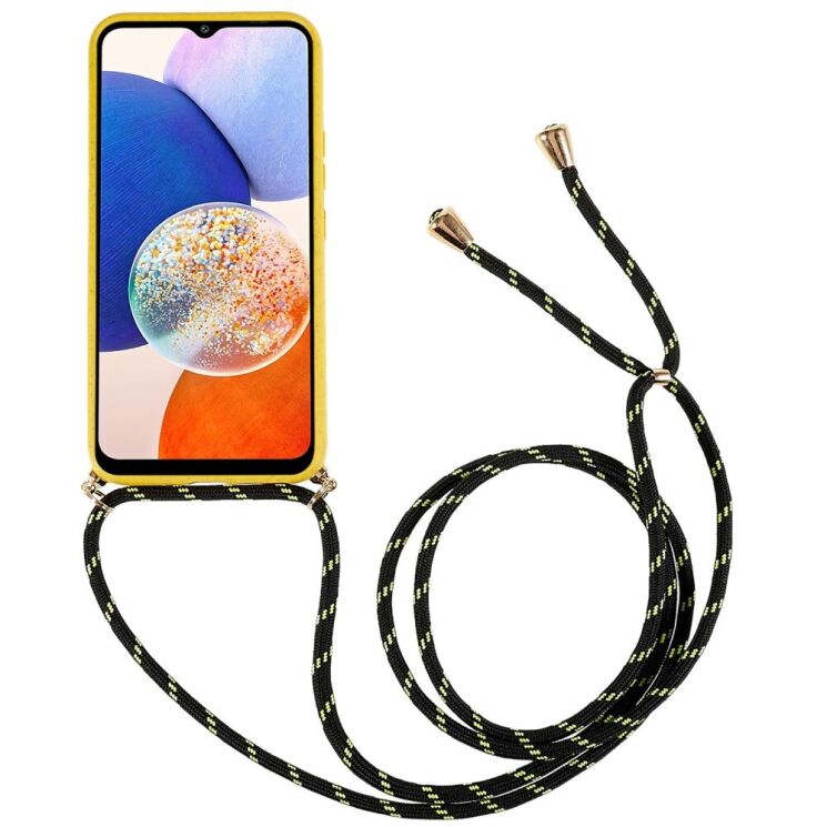 Защитный чехол Deexe Astra Case для Samsung Galaxy A35 (A356) - Yellow: фото 2 из 7