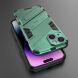 Захисний чохол Deexe Bibercas для Apple iPhone 15 - Green (329521G). Фото 4 з 7