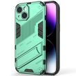 Захисний чохол Deexe Bibercas для Apple iPhone 15 - Green (329521G)