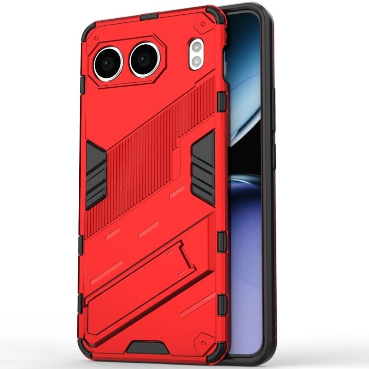 Защитный чехол Deexe Bibercas для OnePlus Nord 4 - Red: фото 1 из 7