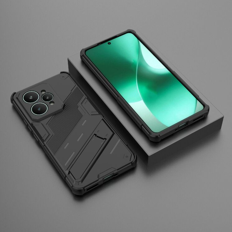 Защитный чехол Deexe Bibercas для Realme 15 - Black: фото 4 из 5