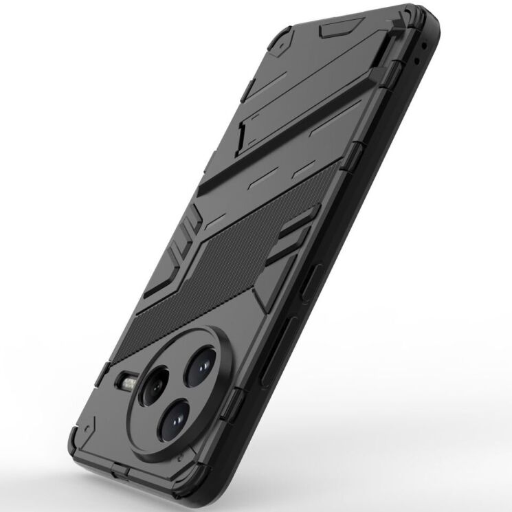 Защитный чехол Deexe Bibercas для Xiaomi Poco F7 Pro - Black: фото 4 из 8