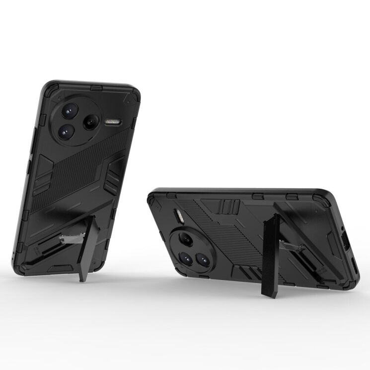 Защитный чехол Deexe Bibercas для Xiaomi Poco F7 Pro - Black: фото 3 из 8