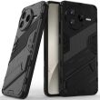 Защитный чехол Deexe Bibercas для Xiaomi Poco F7 Pro - Black (378640B)