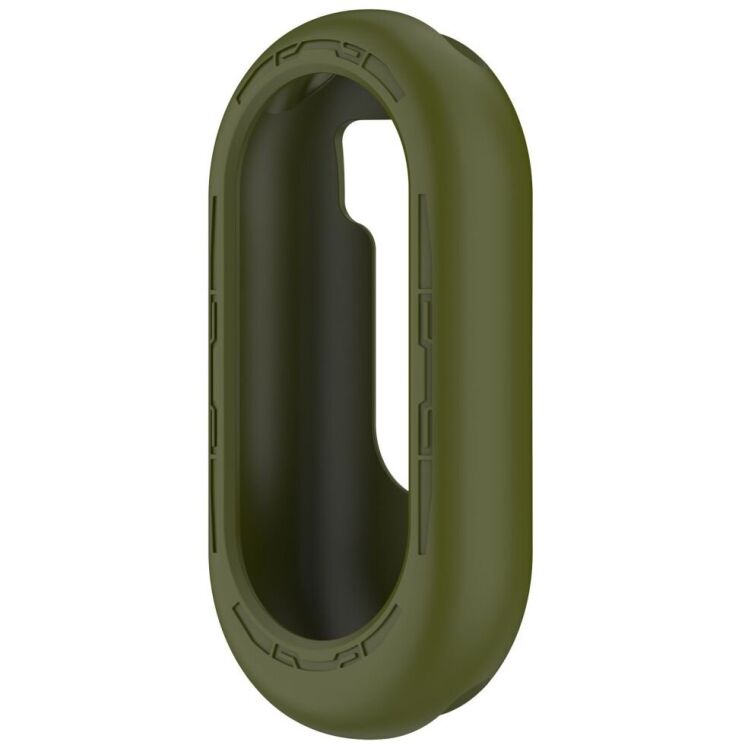 Защитный чехол Deexe Color Frame для Xiaomi Mi Smart Band 9 - Army Green: фото 2 из 8