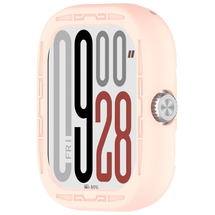 Защитный чехол Deexe Color Frame для Xiaomi Redmi Watch 5 - Light Pink: фото 2 из 8