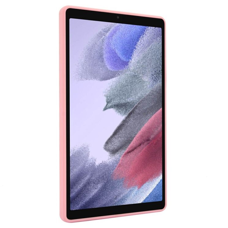 Захисний чохол Deexe Crystal Kickstand для Samsung Galaxy Tab A7 Lite (T220/T225) - Pink: фото 6 з 12