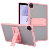 Захисний чохол Deexe Crystal Kickstand для Samsung Galaxy Tab A7 Lite (T220/T225) - Pink: фото 1 з 12