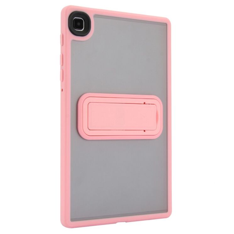 Захисний чохол Deexe Crystal Kickstand для Samsung Galaxy Tab A7 Lite (T220/T225) - Pink: фото 5 з 12