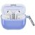 Захисний чохол Deexe Crystal Shield для Samsung Galaxy Buds 3 / Buds 3 Pro - Transparent Purple: фото 1 з 7