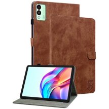 Защитный чехол Deexe Cute Tiger для TECNO Megapad 11 - Brown: фото 1 из 7