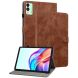 Защитный чехол Deexe Cute Tiger для TECNO Megapad 11 - Brown (375501Z). Фото 1 из 7
