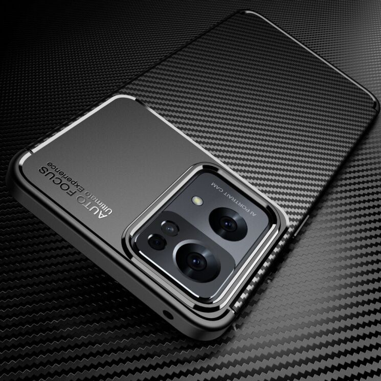 Защитный чехол Deexe Fusion для OPPO Reno 7 Pro - Black: фото 6 из 8