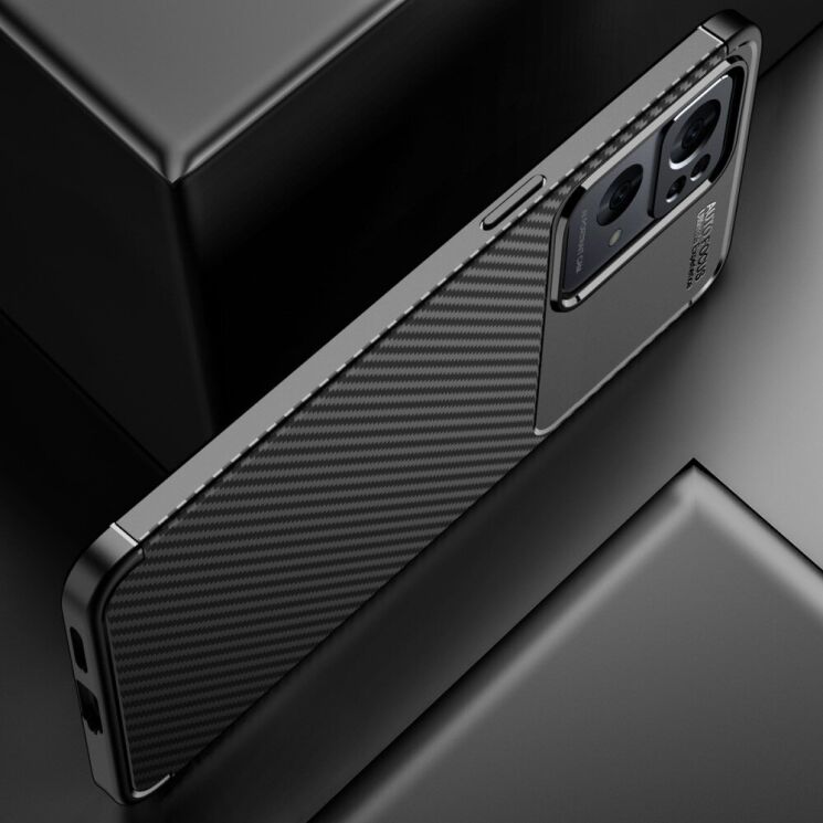 Защитный чехол Deexe Fusion для OPPO Reno 7 Pro - Black: фото 8 из 8