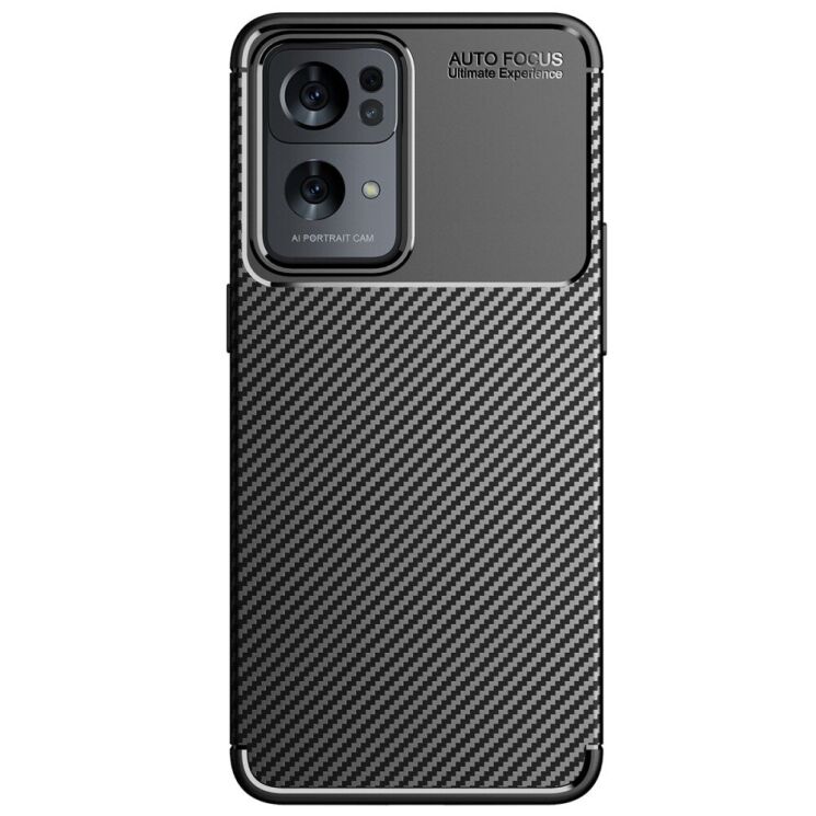 Защитный чехол Deexe Fusion для OPPO Reno 7 Pro - Black: фото 2 из 8