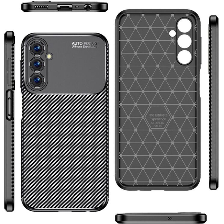 Защитный чехол Deexe Fusion для Samsung Galaxy A25 (A256) - Black: фото 5 из 7
