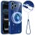 Захисний чохол Deexe Glitter Case with MagSafe для iPhone 18 Pro Max / 17 Pro Max - Blue: фото 1 з 7