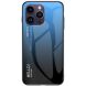 Захисний чохол Deexe Gradient Color для iPhone 15 Pro Max - Black / Blue (329268BL). Фото 1 з 7
