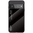 Защитный чехол Deexe Gradient Color для Google Pixel 7 - Black (308307B)