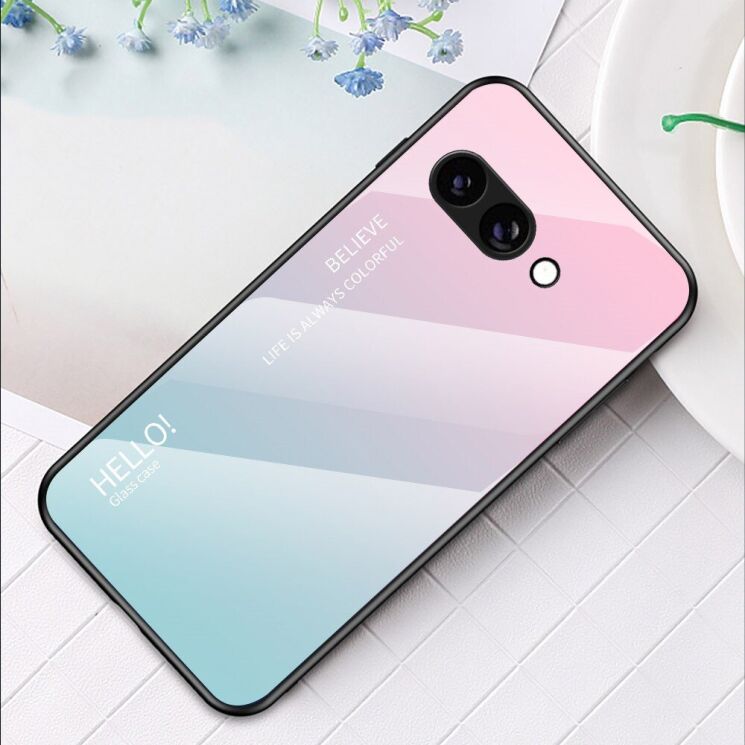 Захисний чохол Deexe Gradient Color для Google Pixel 9a - Pink / Blue: фото 2 з 15