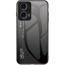 Защитный чехол Deexe Gradient Color для Motorola Moto G24 Power - Black / Grey: фото 1 из 7