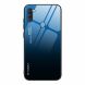 Захисний чохол Deexe Gradient Color для Samsung Galaxy A11 (A115) - Black / Blue (264529BL). Фото 1 з 9