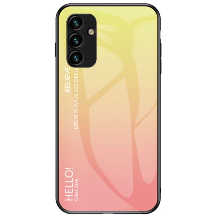 Защитный чехол Deexe Gradient Color для Samsung Galaxy A34 (A346) - Yellow: фото 1 из 7
