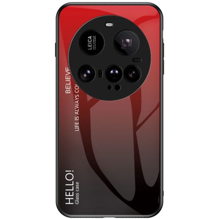 Захисний чохол Deexe Gradient Color для Xiaomi 15 Ultra - Red / Black: фото 1 з 14