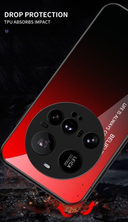 Захисний чохол Deexe Gradient Color для Xiaomi 15 Ultra - Red / Black: фото 13 з 14