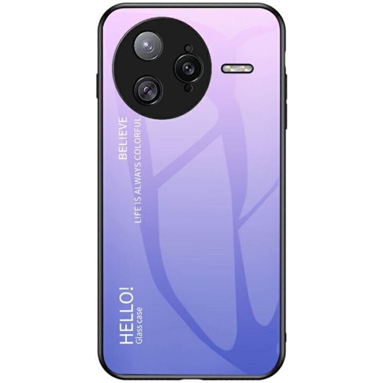 Защитный чехол Deexe Gradient Color для Xiaomi Poco F7 Ultra - Pink / Purple: фото 1 из 8