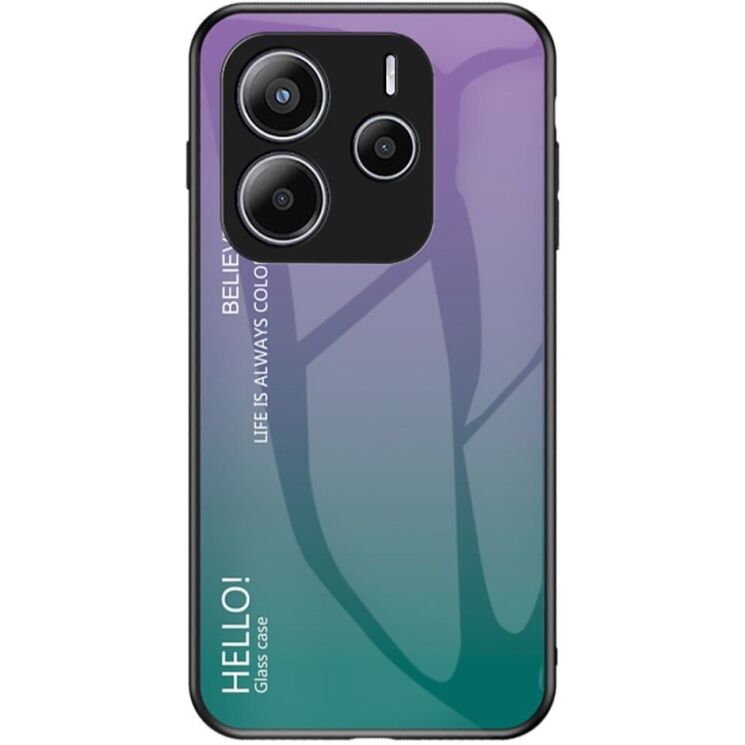 Защитный чехол Deexe Gradient Color для Xiaomi Redmi Note 14 5G - Purple: фото 1 из 10