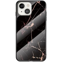 Захисний чохол Deexe Gradient Pattern для Apple iPhone 13 - Gold / Black: фото 1 з 8