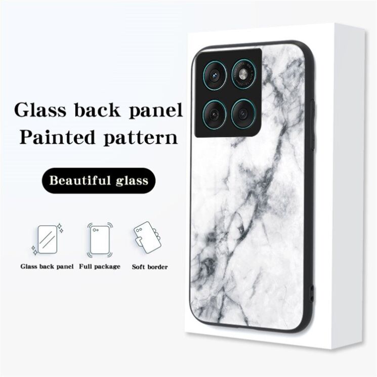 Защитный чехол Deexe Gradient Pattern для Motorola Edge 60 / Edge 60 Fusion - Emerald: фото 2 из 6