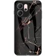 Захисний чохол Deexe Gradient Pattern для OPPO Reno 14 F/FS - Gold / Black (388309BF)