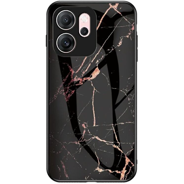 Захисний чохол Deexe Gradient Pattern для OPPO Reno 14 F/FS - Gold / Black: фото 1 з 10