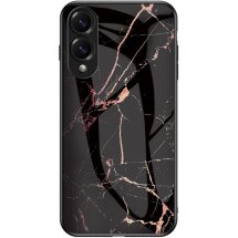 Чехол с рисунком Deexe Gradient Pattern для Samsung Galaxy S25 Edge (S937) - Gold / Black: фото 1 из 10