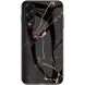 Защитный чехол Deexe Gradient Pattern для Samsung Galaxy S25 Edge (S937) - Gold / Black (377562BF). Фото 1 из 10