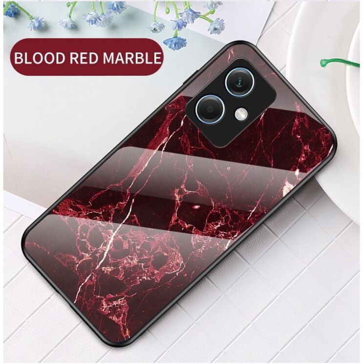 Захисний чохол Deexe Gradient Pattern для Xiaomi Redmi Note 12 (China) - Red: фото 2 з 7